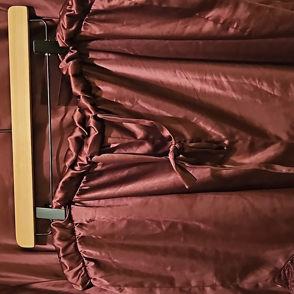 Torrid Burgandy Sleep Silk PJ Short set Size 3 - Picture 3 of 11